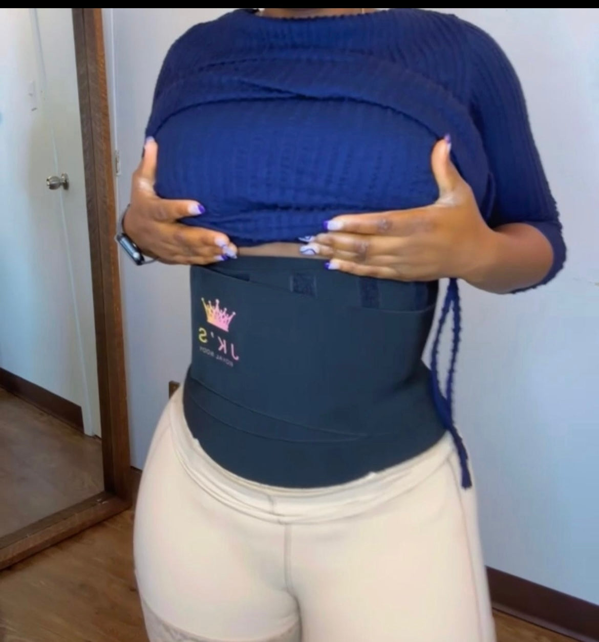 Ceinture minceur à bandage