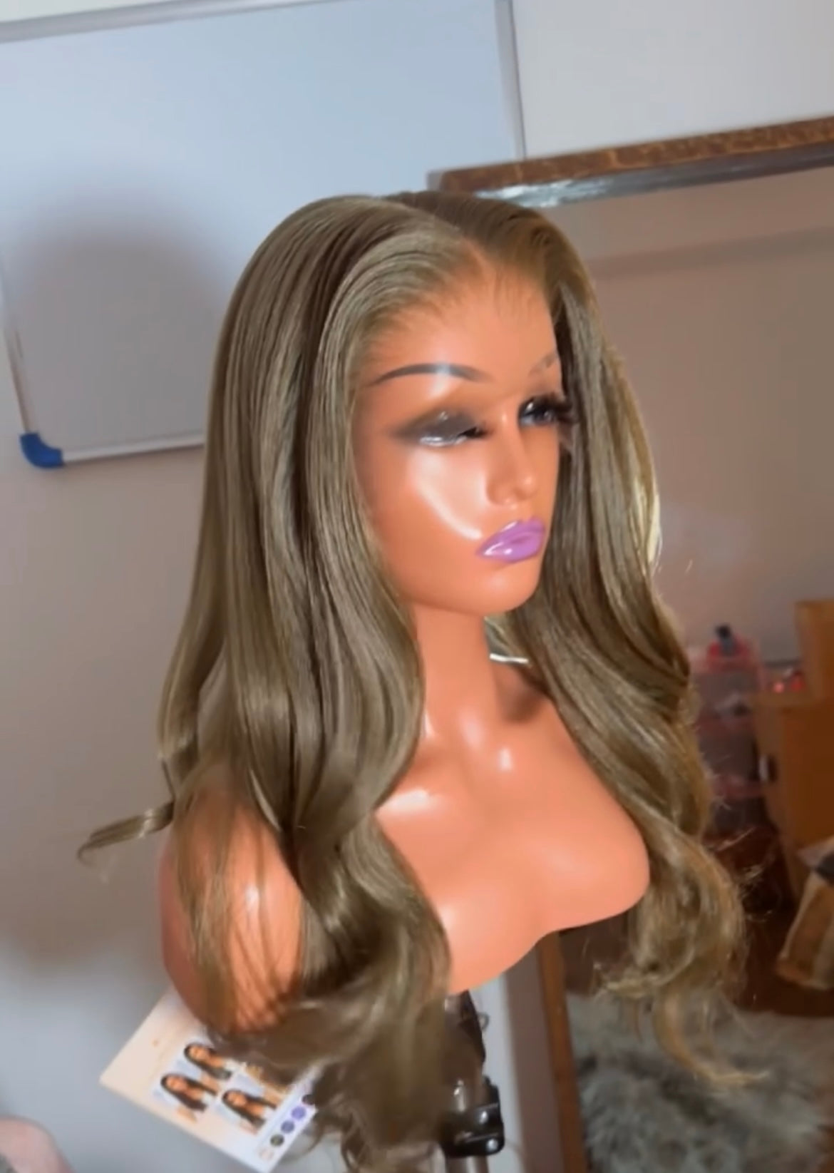 Perruque sensationnel HD lace frontal